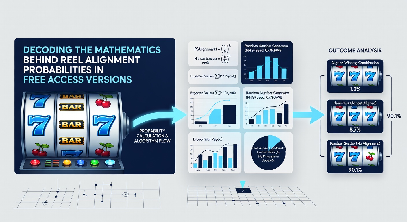 Mathematical breakdown of probability calculations for multiple payline alignments