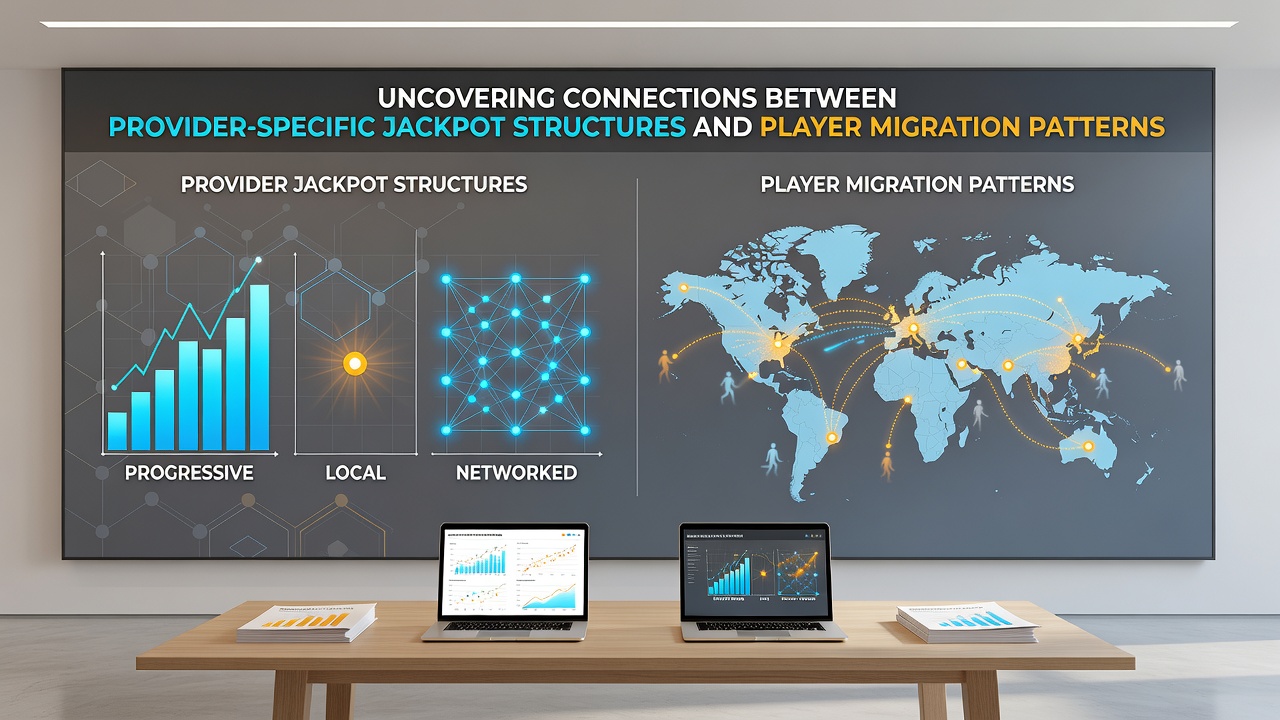 Heatmap of player migration flows between casino platforms correlated with jackpot resets